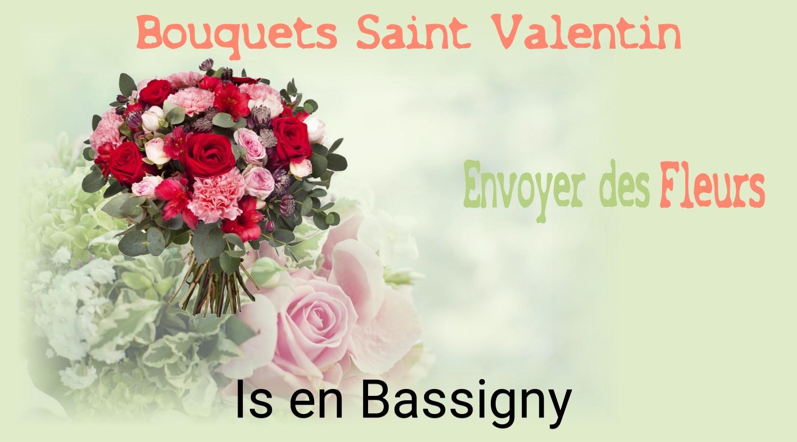 Roses de Saint-Valentin livrées à Is-en-Bassigny